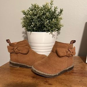 Toddler Bow Booties Size 5